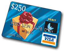 $250 Visa Referral Gift Card